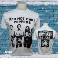 เสื้อวง RED HOT วงร็อค ไม่มีตะเข็บข้าง คอฟิต ป้ายUS เสื้อวินเทจ เสื้อยืดร็อค เสื้อทัวร์ วงร็อคต่างประเทศ