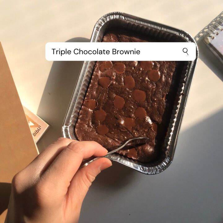 triple-choc-brownie-บราวนี่ช๊อคสามสหาย-200g-ถ้วย