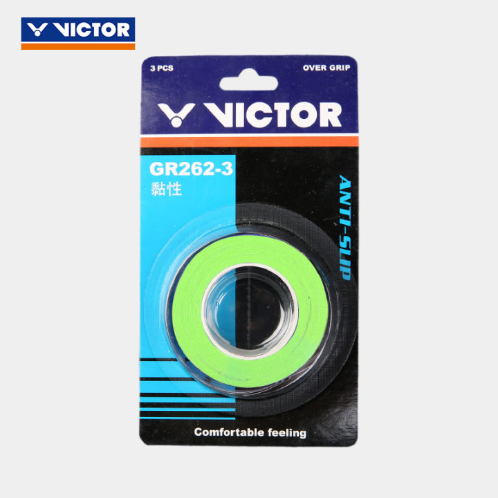 victor-victor-victor-ยางพันด้ามยางพันด้ามยางพันด้ามยางพันด้ามกันลื่นผิววาวพันด้ามแพ็ค3ชิ้น-gr262-3