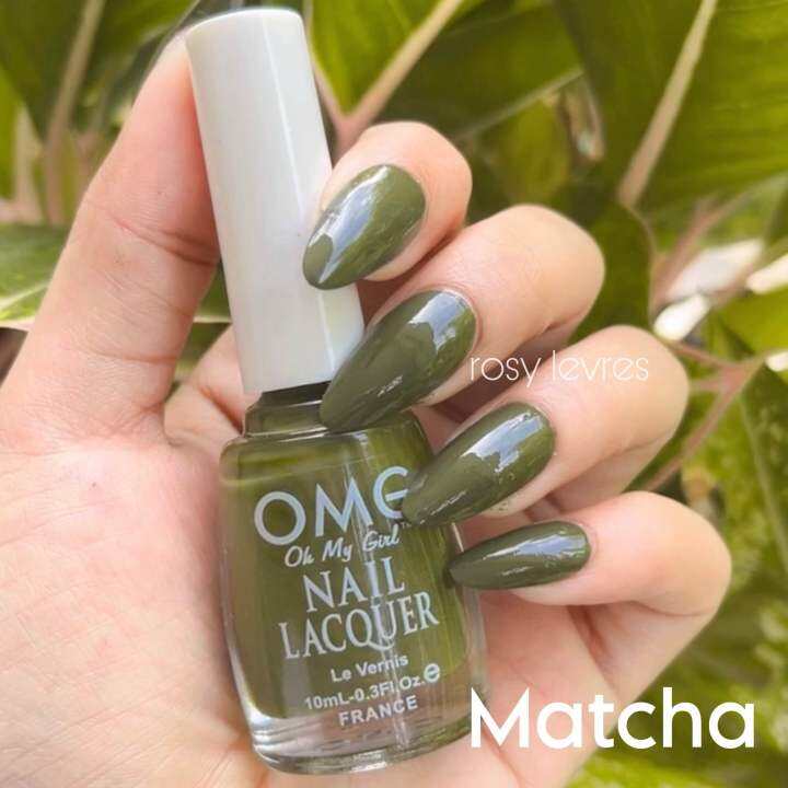 Matcha OMG Nail Polish Nail Lacquer Collection by rosy levres Lazada PH