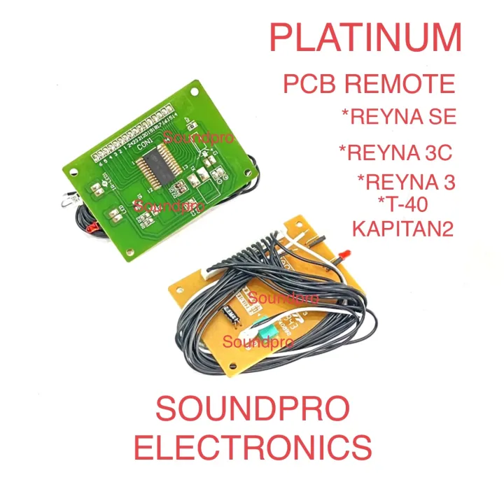 PLATINUM PCB REMOTE/KEYPAD REMOTE FOR VIDEOKE PLATINUM REYNA SE/REYNA3C