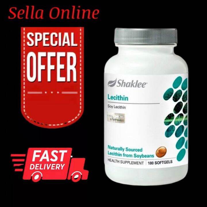 Shaklee Lecithin (180 Capsules) 100 Original Expire Oct2023 Lazada