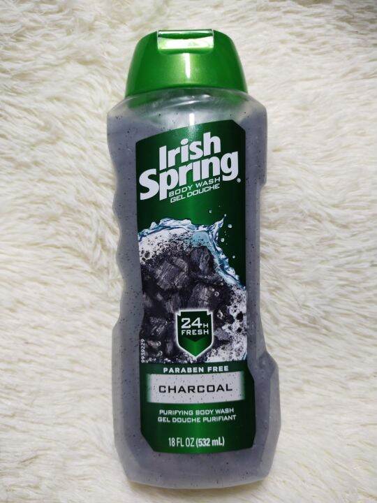 Irish Spring Charcoal Body Wash (532ml) Lazada PH