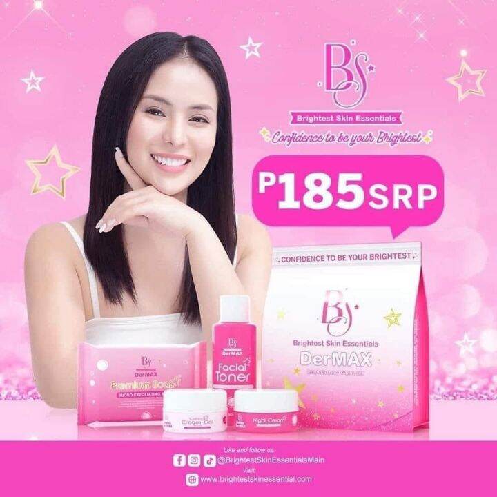 Brightest Skin Essentials DerMax Rejuvenating Facial Set | Lazada PH