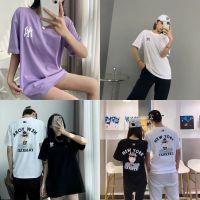 tt Shop​พร้อมส่ง เสื้อยืดคอกลมแขนสั้น ลายหน้าหลังใส่สบายมากผ้านิ่ม "DX-YN-new" -​N 03