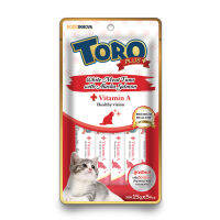 toroplus+วิตามิน A  ปลาทูน่าเนื้อขาวกับอลาสก้าแซลมอน 5×15g.(1ซอง)