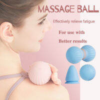 ลูกนวด โยคะนวดลูกเดี่ยว ลูกถั่วลิสง ลูกพังผืด โยคะเดี่ยว massage ball การออกกำลังกาย ลูกเมอริเดียน กดจุด