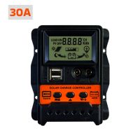 โซล่าชาร์จเจอร์ คอนโทรลเลอร์ Solar charge controller 30A DC อุปกรณ์ควบคุมแผงโซล่าเซลล์ 12v/24v