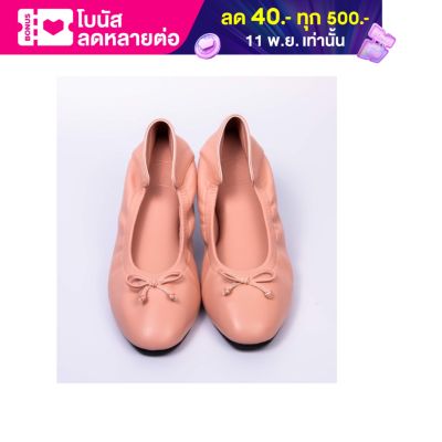 Sincera Brand (Premium Flat Shoes) รองเท้าคัชชู สีชมพู Pink Nude ส้นแบน หนังนิ่ม ใส่สบาย ไม่กัดเท้า