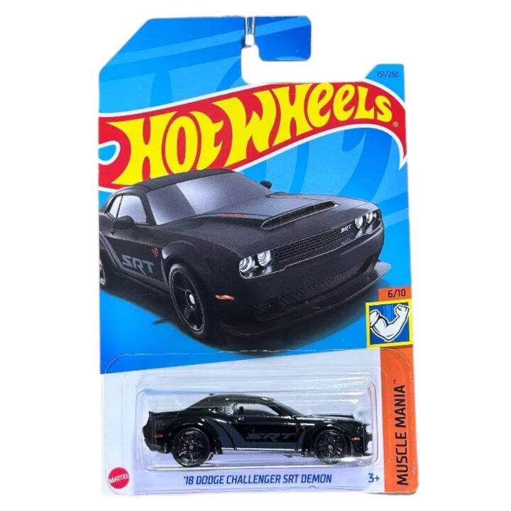 Hot Wheels 18 Dodge Challenger Srt Demon 1 64 Scale Model Lazada Ph