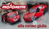 รถโมเดล รถโมเดลเหล็ก majorette alfa romeo giulia รถในแพ็ค