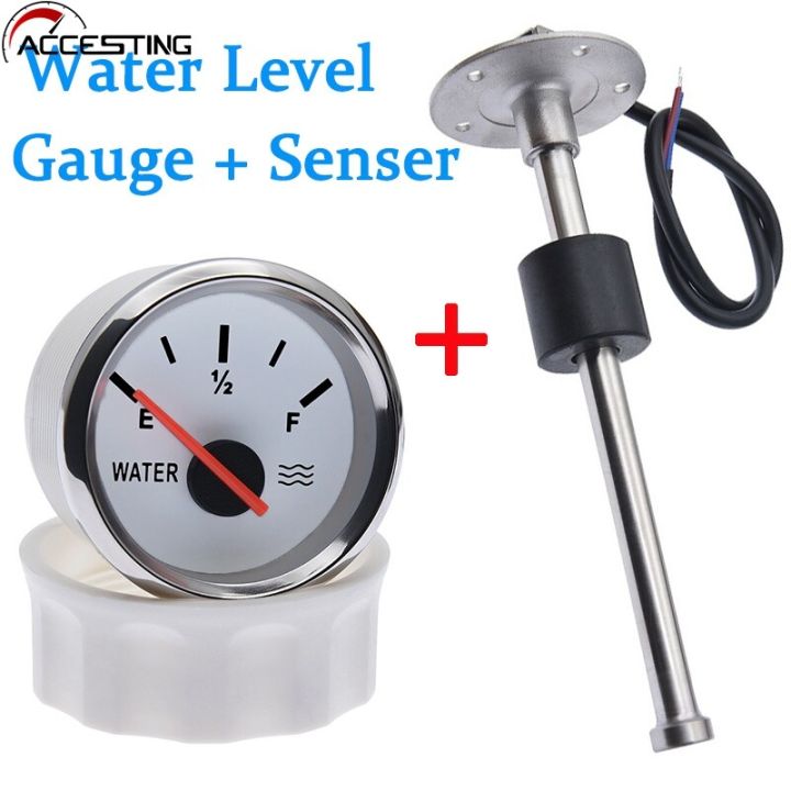 52mm Water Level Gauge With Water Level Sensor water Tank Level ...