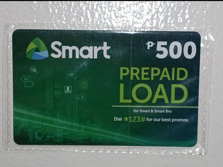 Smart Load Card 500 6 pcs | Lazada PH