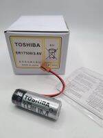 ER17500 3.6v Toshiba lithium battery ปลั๊กน้ำตาล ของแท้ พร้อมส่ง