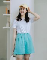 Marinda | summer blue short กางเกงขาสั้นสรฟ้า