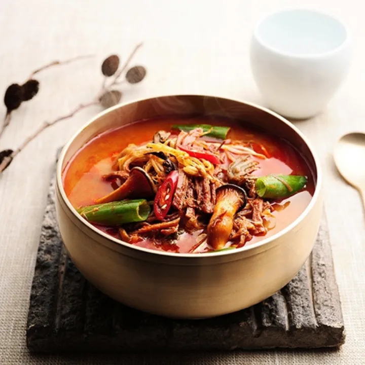 [Obba] Spicy beef soup 800g | 오빠 얼큰 육개장 800g | Korean soup | Meal Kit ...