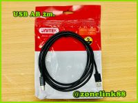 UNITEK Y-C420GBK USB-A  to USB-B Cable 2m.