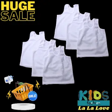 Shop White Sando Shirt For Teens Boys online