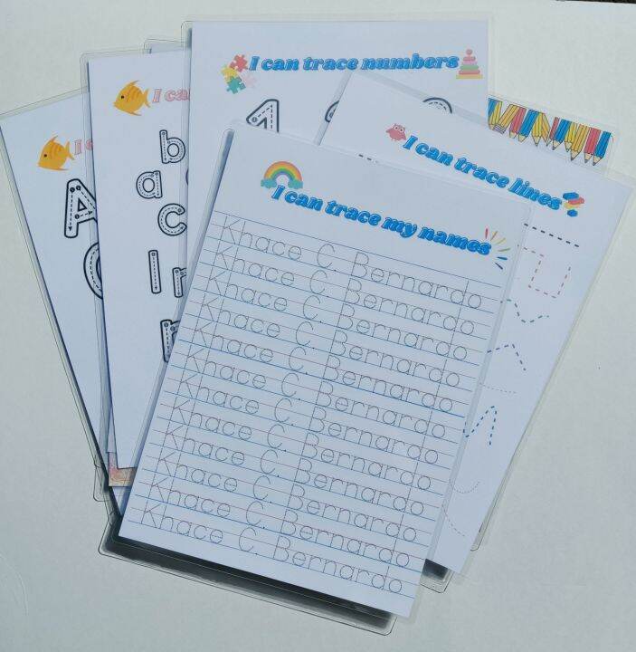 (SET) TRACE AND ERASE LAMINATED (Tracing Practice, PreWriting