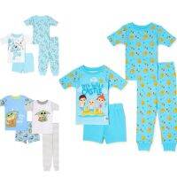 ?พร้อมส่งจากไทย ชุดนอนเด็ก ชุดเซ็ท 2ช อ้น toddler pajamas 2 pieces