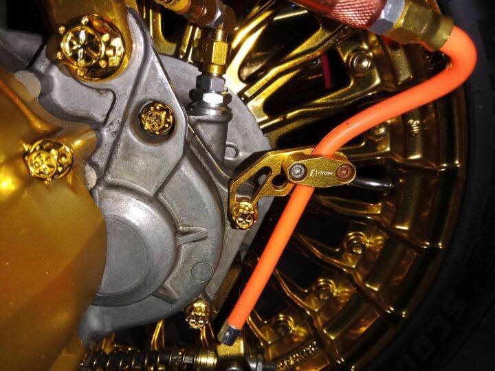 GEAR OIL HOSE HOLDER MIO I 125 M3 Scooter Gold color Lazada PH