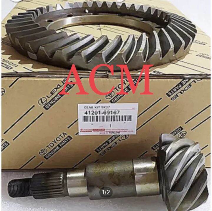 CROWN WHEEL PINION GIGI GARDAN 2F/GEAR SET HARDTOP 2F 9x37 | Lazada ...