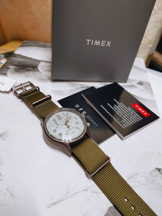 ประกันศูนย์ไทย-tw2r67900-mk1-aluminum-chronograph-นาฬิกาข้อมือผู้ชาย-สีเขียว-ขนาดหน้าปัด-40-mm