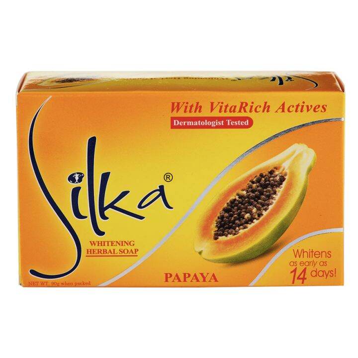 SILKA Papaya Bar Soap | Lazada PH