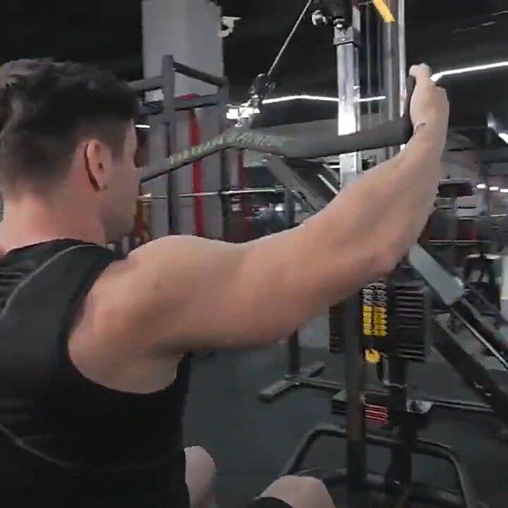 【ส่งจากกรุงเทพฯ 】ฟิตเนสยิมที่บ้านพาย TBar VBar รอกเครื่องเคเบิลสิ่ง