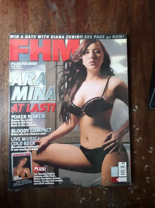 Philippine Porn Ara Mina - FHM (Phil. Edition)/ARA MINA/July 2005 | Lazada PH