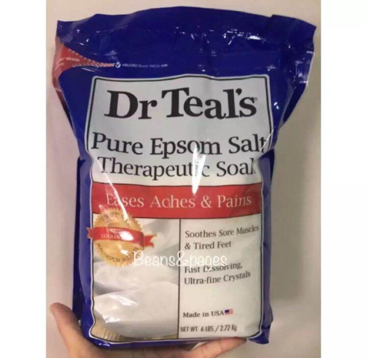 Dr.Teal’s Pure Epsom Salt Therapeutic Soak 2.72g | Lazada PH