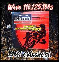 ชุดโซ่สเตอร์ Kazito (428-14-36)/120l สำหรับ Wave125,110,100s