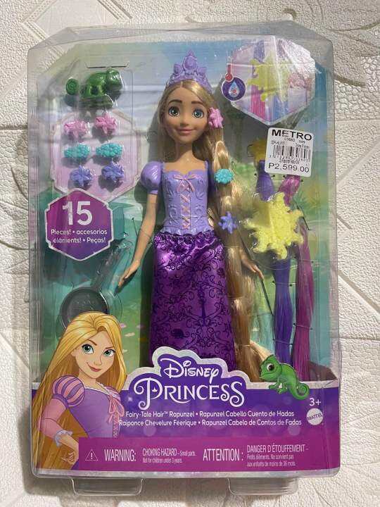 Disney Princess Fairy-Tale Hair Rapunzel Doll Figure With Color Change ...