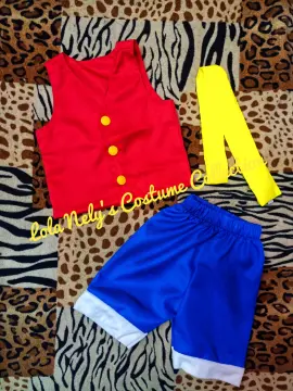 Luffy Baby Clothes - Anime Costumes - Orange Bison