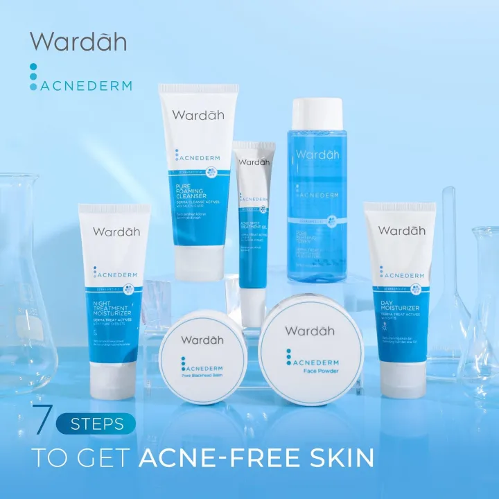 Wardah Acnederm Series OilyAcne Prone Skin Lazada
