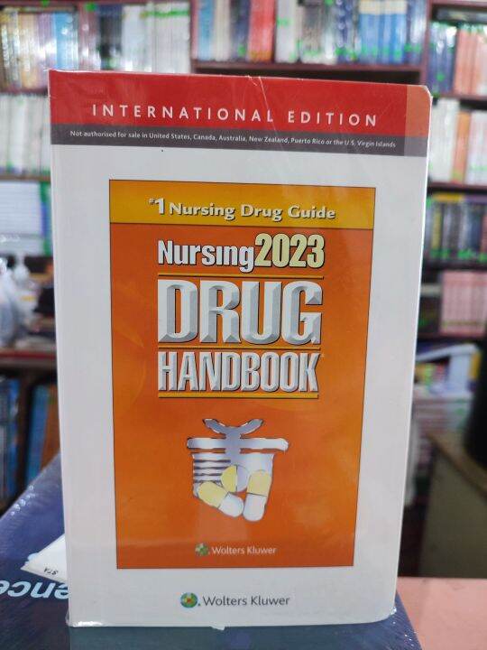 Nursing Drug Handbook 2023 Colored International Edition | Lazada PH