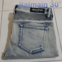 ยีนส์ไบเกอร์เลดี้ใหม่ ยี่ห้อ Balmain เอว 30 นิ้ว