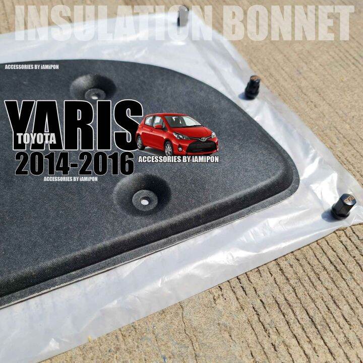 แผ่นฉนวนกันความ-toyota-yaris-2014-2016-ตรงรุ่น-ติดตั้งเองได้เลย