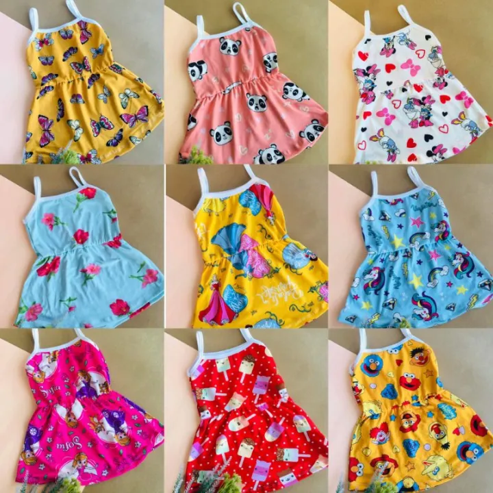 Cute Baby Girl Dress (Assorted Design) | Lazada PH