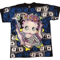 เสื้อยืดวินเทจการ์ตูน BETTY BOOP 90’ ลายเต็มค่ะ Size “ L / XL งานใหม่สวยงาม โปรดสอบถามไซร้ด้วยน่ะค่ะ ปลีกและส่ง ????