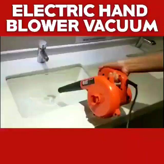 1000W Electric Air Blower Vacuum Cleaner Blowing Dust with FREE 1101