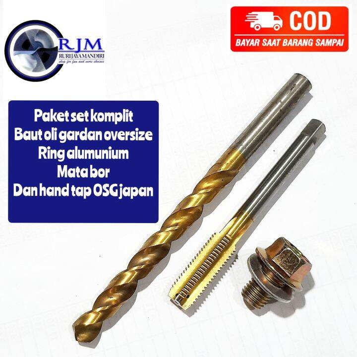 Paket set komplit Baut oli gardan oversize set Ring alumunium set Mata