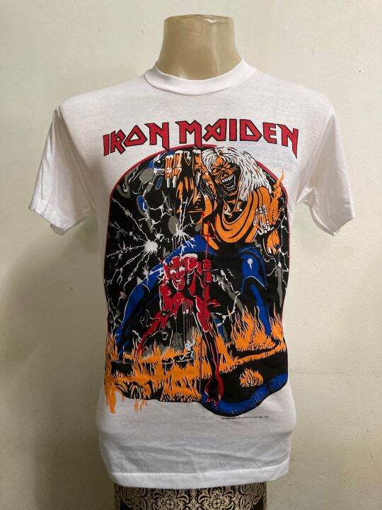 เสื้อวง-ironmaiden-สไตล์วินเทจ