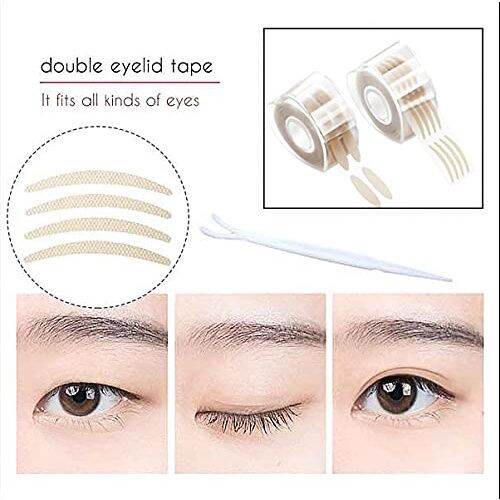 Cocute 600pcs Set Double Eyelid Sticker Tape Beauty All Types Eye Shape 