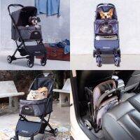 Ibiyaya รถเข็นสัตว์เลี้ยง Speedy Fold Pet Buggy