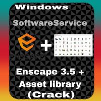 Enscape 3.5.0.107264 for Sketchup 2023 (x64) ปลั๊กอิน Render 3D + asset library (Crack).  For Windows