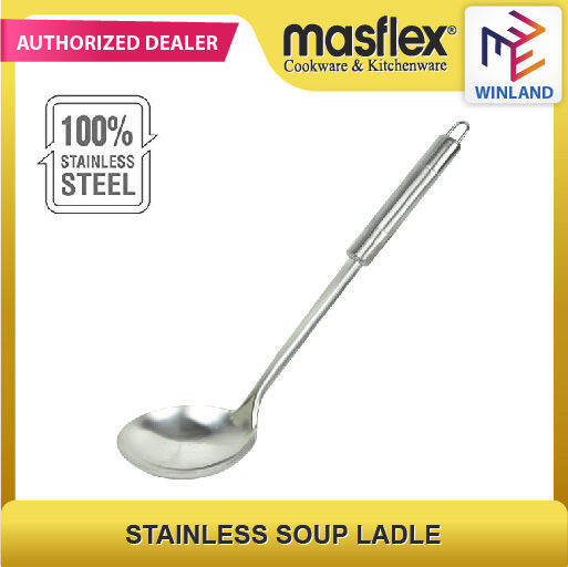 Masflex By Winland Stainless Steel Soup Ladle Gm 204 Winland Lazada Ph