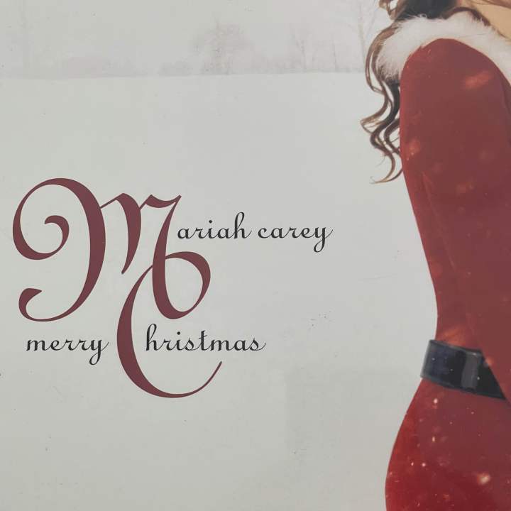 แผ่นเสียง-mariah-carey-merry-christmas-limited-edition-red-vinyl-usa-แผ่นเสียงมือหนึ่ง-ซีล