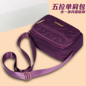 Shop Multi Pocket Nylon Crossbody Bags Women Sling Bag For Women