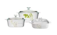 หม้อแก้วทนความร้อน Corningware ชุด 6 ชิ้น